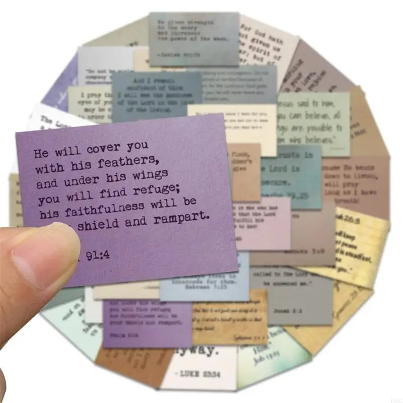 Bible Verses Sticker Aesthetic Sticker for Notebook Journal Water Bottle Laptop D5QC