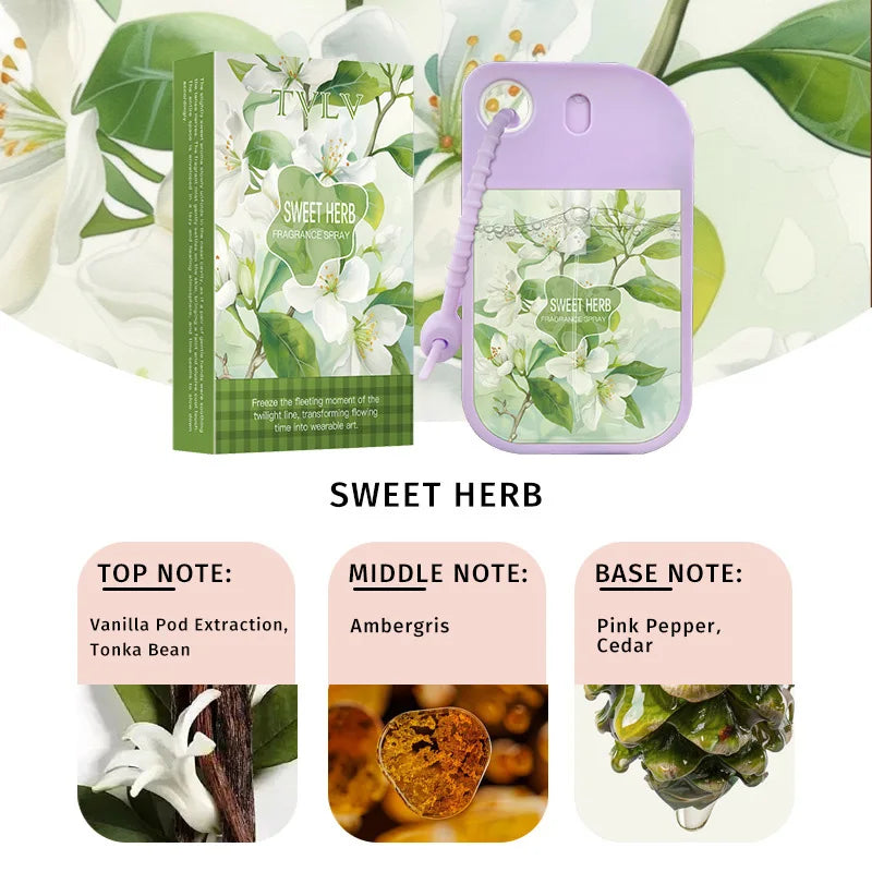 48ml fresh air long-lasting fragrance light perfume home and car fragrance spray rose/strawberry/coconut/vanilla Hook fragrance