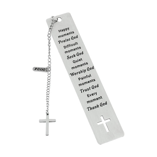 Funny Metal Bookmark With Tassel Pendant Book Lover Humor Peeking Jesus Book Marker For Page Books Readers Bookmark Gift