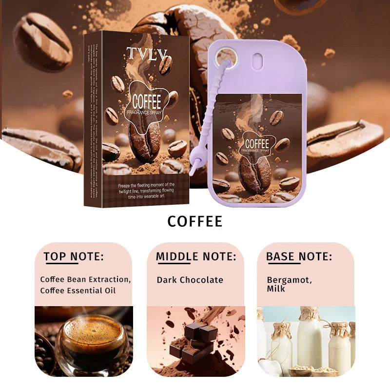 48ml fresh air long-lasting fragrance light perfume home and car fragrance spray rose/strawberry/coconut/vanilla Hook fragrance