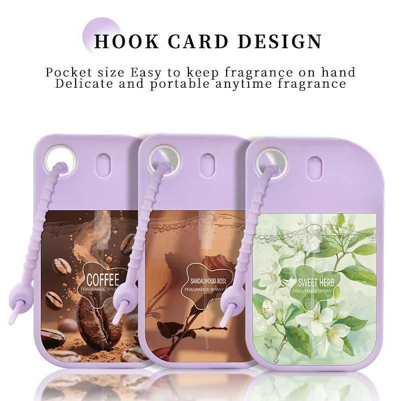 48ml fresh air long-lasting fragrance light perfume home and car fragrance spray rose/strawberry/coconut/vanilla Hook fragrance