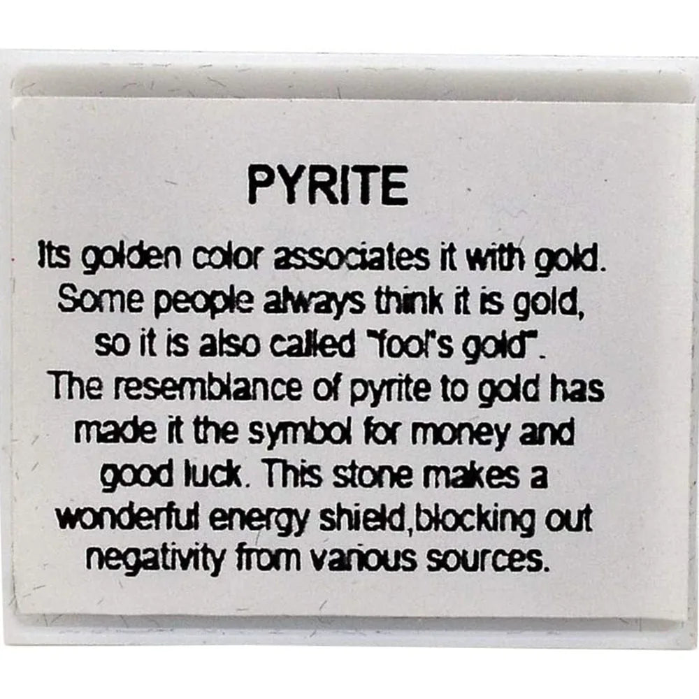 Natural Pyrite Raw Healing Crystal Stone Specimen Collection Mini Box Metaphysical Home Decor