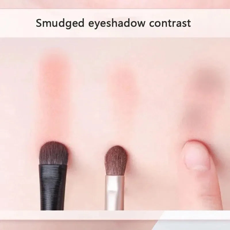 Soft Hair Eyeshadow Brush 6-piece Eye Makeup Smudged Lying Silkworm Eyeliner Blade Eye Detail Small Makeup Brush
